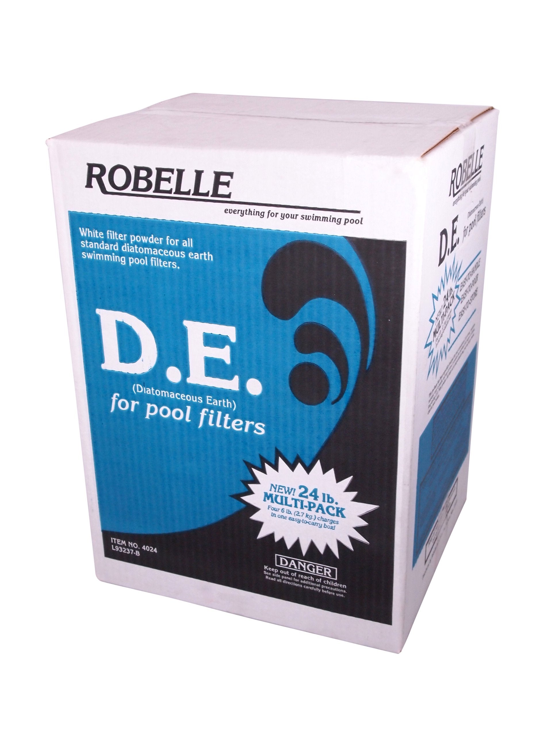 Robelle caja frontal 24 lb mostrando embalaje y comodidad de transporte