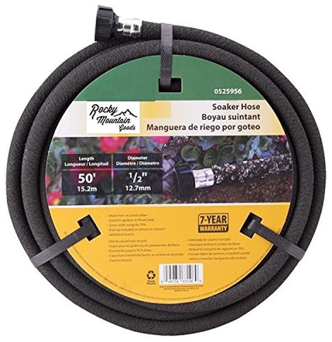 Rocky Mountain Goods vista frontal del rollo mostrando longitud y conexión resistente