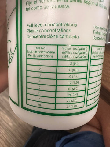 Rocky Mountain Goods comparación de tamaño junto a una botella para referencia de escala