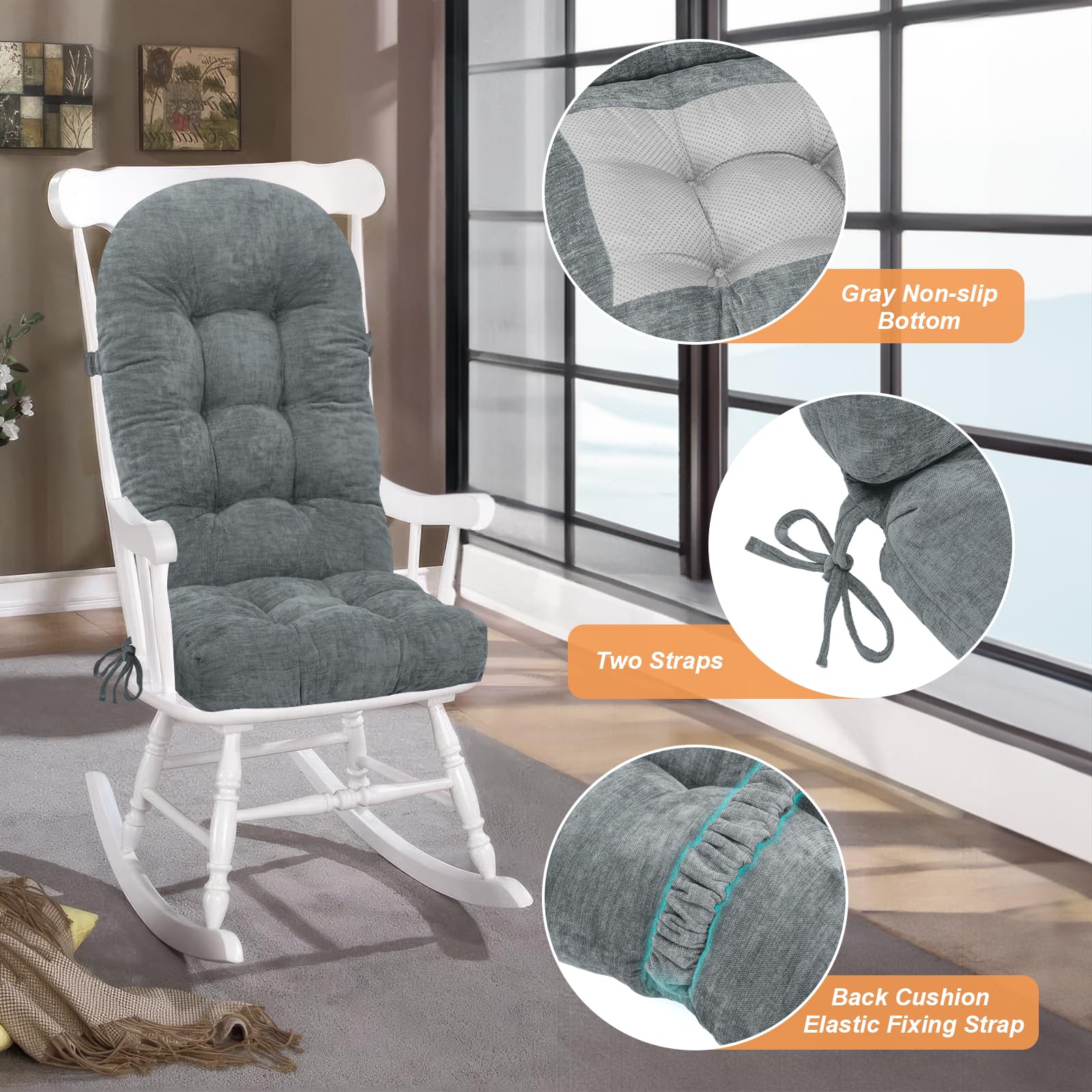 ROFIEJOX vista lateral en U que cubre el asiento y mejora el ajuste