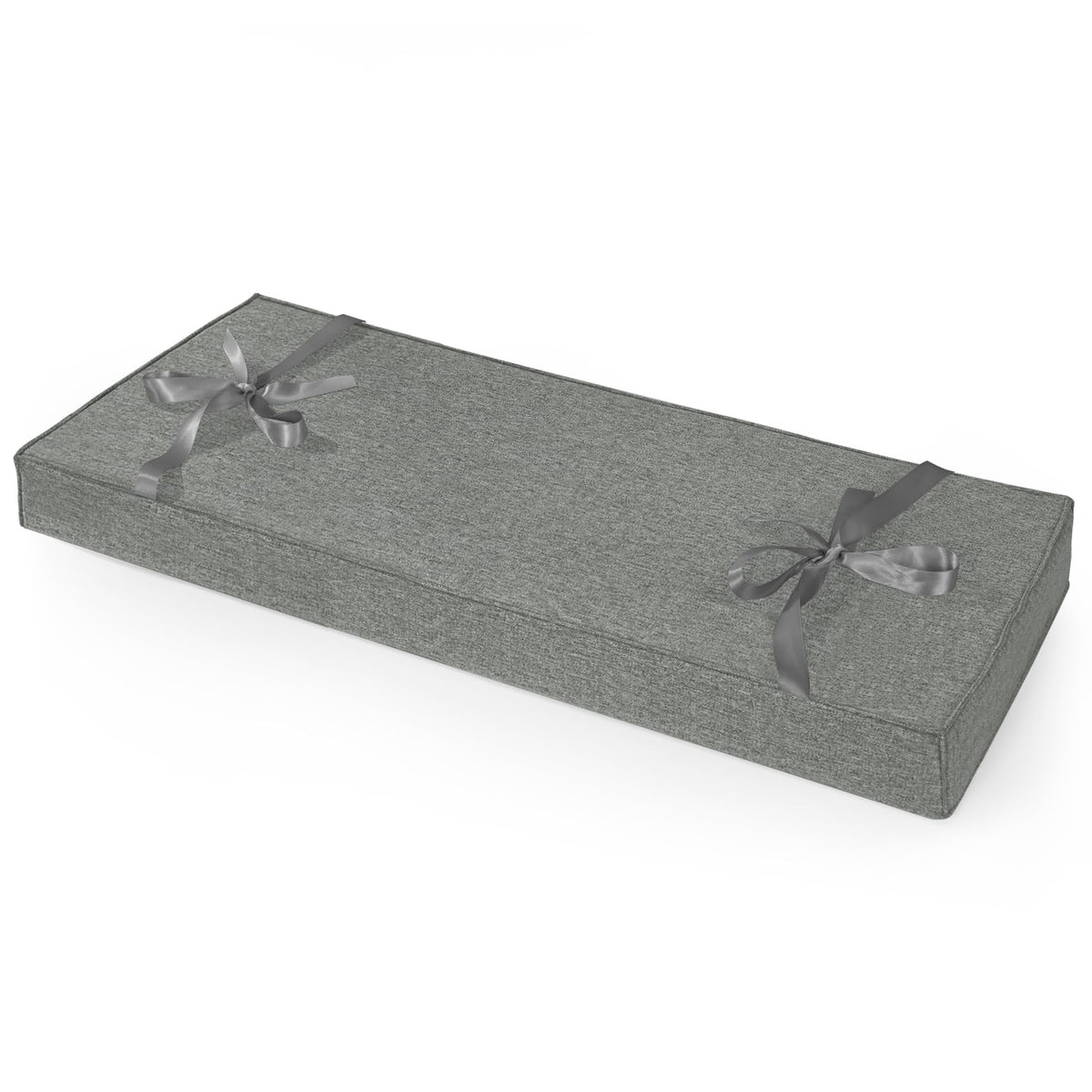 ROFIELTY vista frontal del cojín gris oscuro, aspecto elegante y práctico