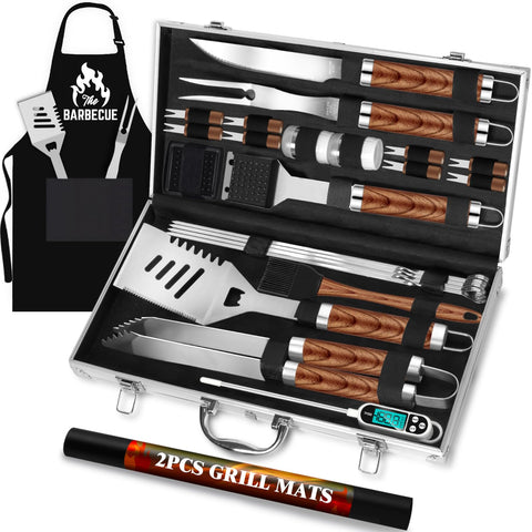 ROMANTICIST estuche de aluminio abierto organizando todas las herramientas, facilita transporte