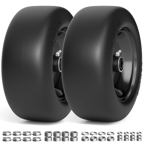 RONPOW llanta frontal empaquetada mostrando robustez y durabilidad