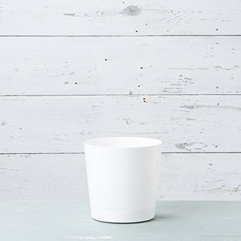 Root & Vessel bandeja incorporada que protege superficies y recoge agua