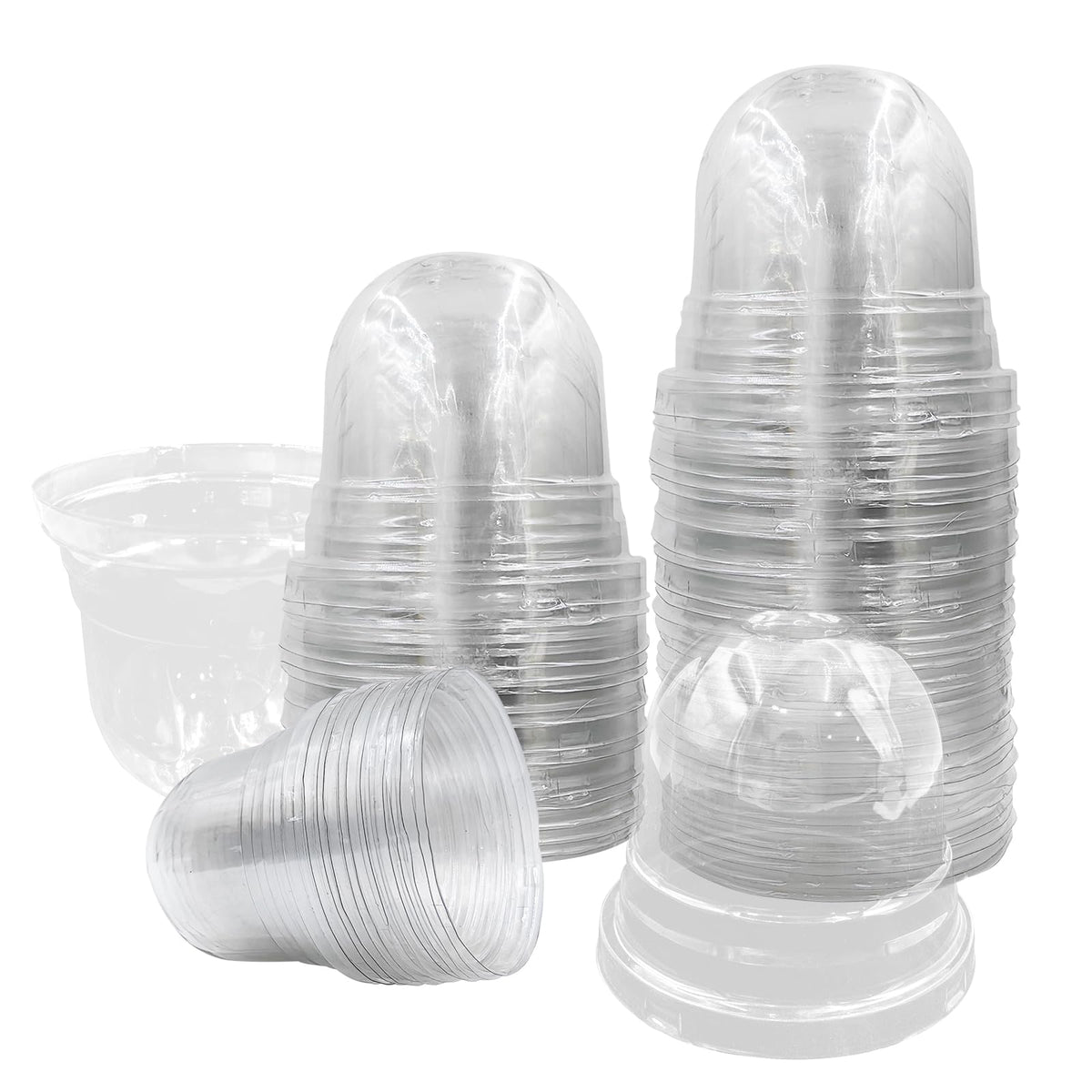 RooTrimmer domo frontal transparente mostrando cobertura y protección