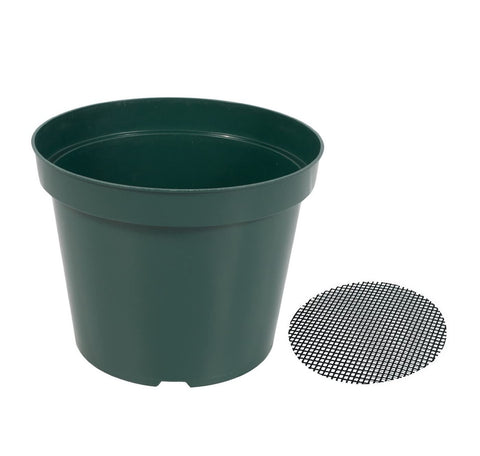 RooTrimmer vista frontal del pack de macetas que facilita cultivo por lotes