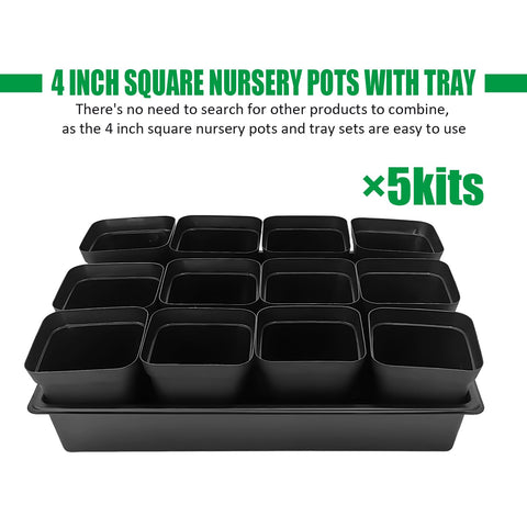 RooTrimmer maceta llena de sustrato vista superior, retención de humedad eficiente