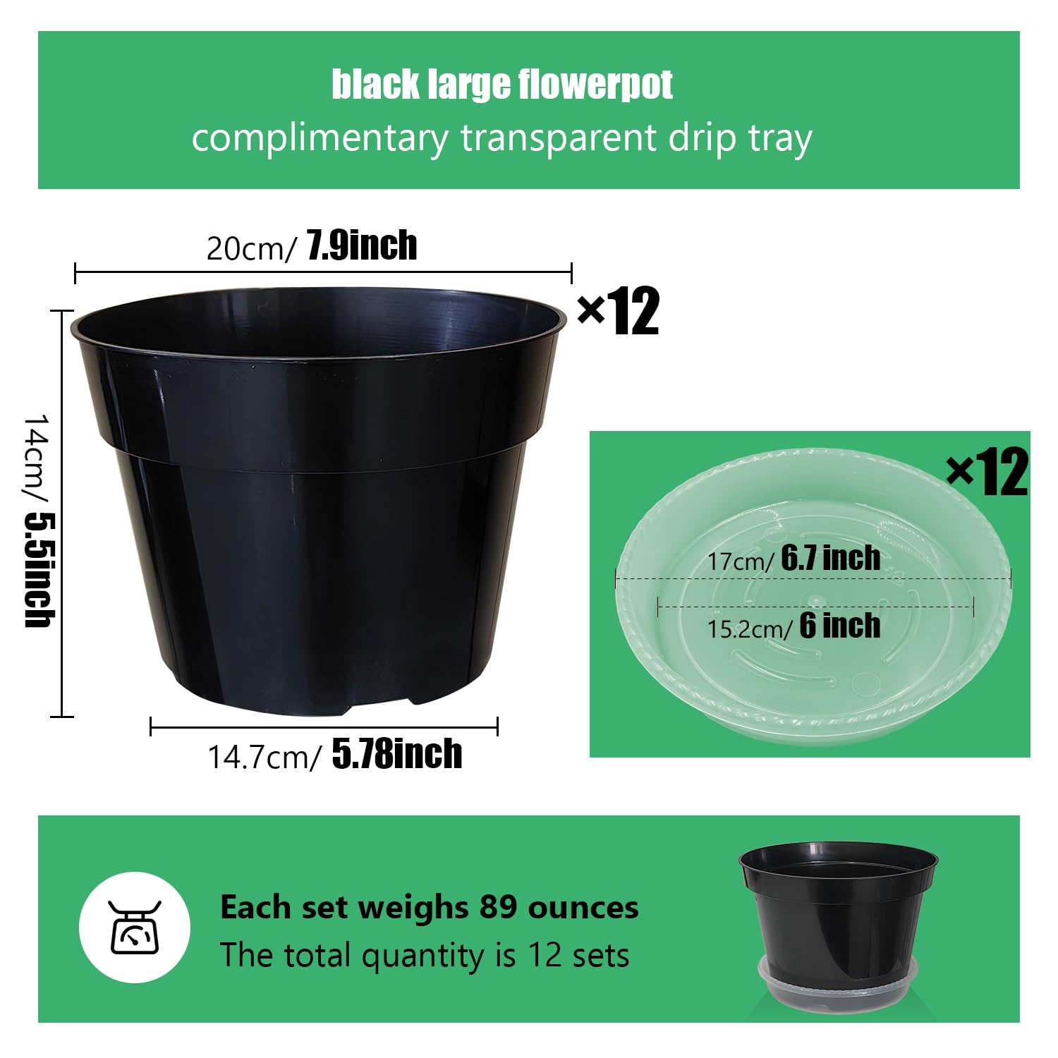 RooTrimmer primer plano material PP resistente, mayor durabilidad