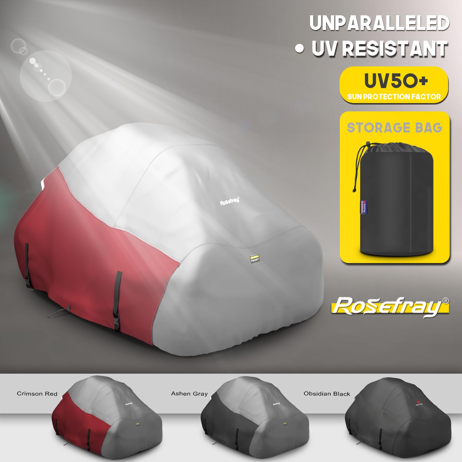 Rosefray respiraderos con tiras reflectantes para mayor seguridad
