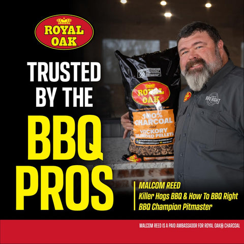 Royal Oak filete ahumado con corte jugoso gracias a los pellets mixtos