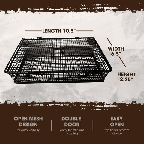 Rugged Ranch tapa superior abierta para liberación rápida y segura