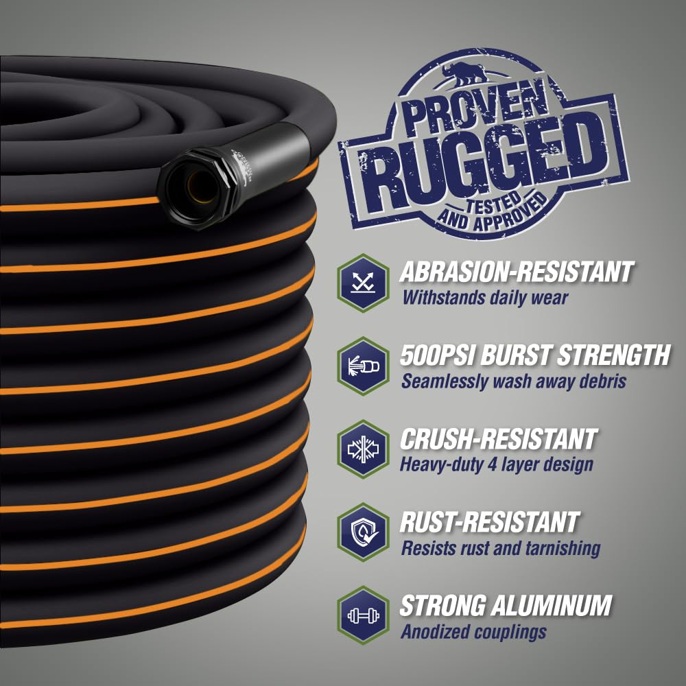 RUGGED RHINO acoplamiento anodizado resistente que evita óxido y asegura conexión firme