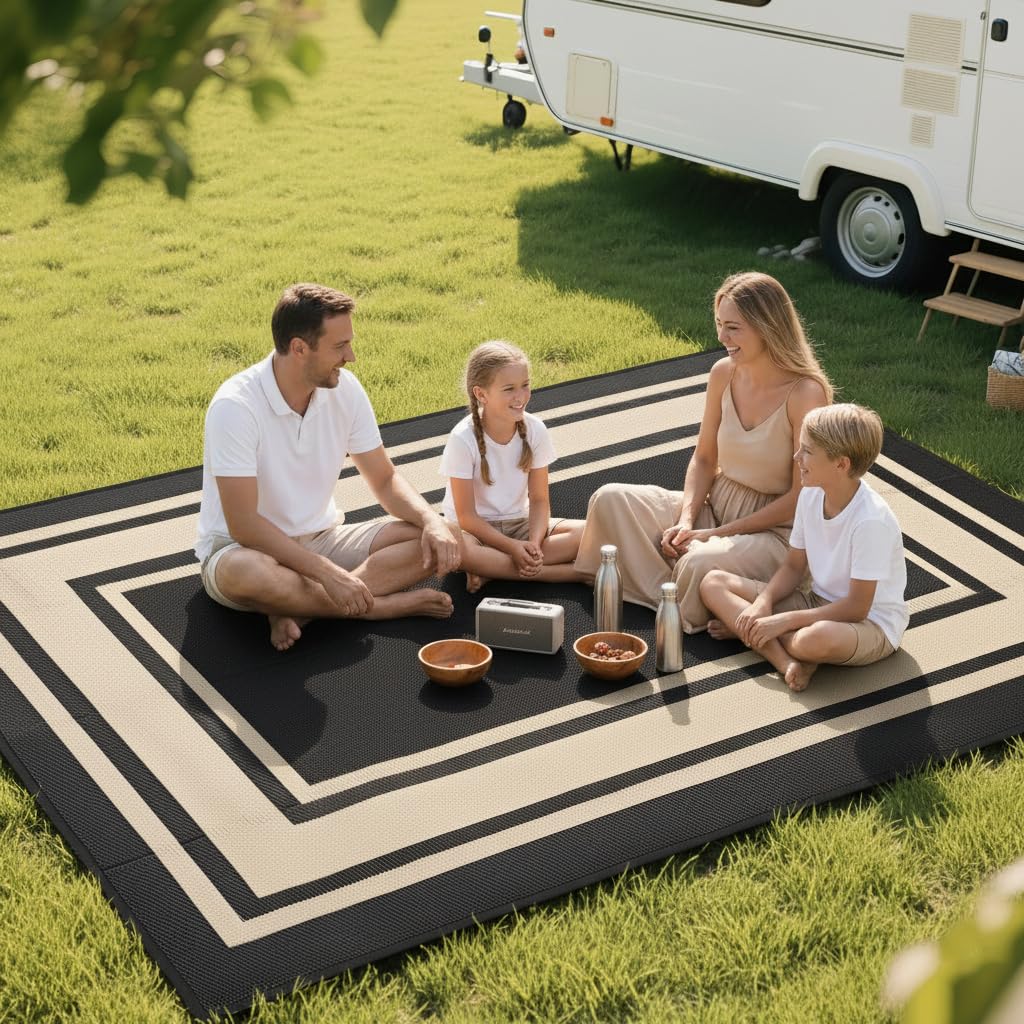 RURALITY alfombra junto a objetos para comparar tamaño real