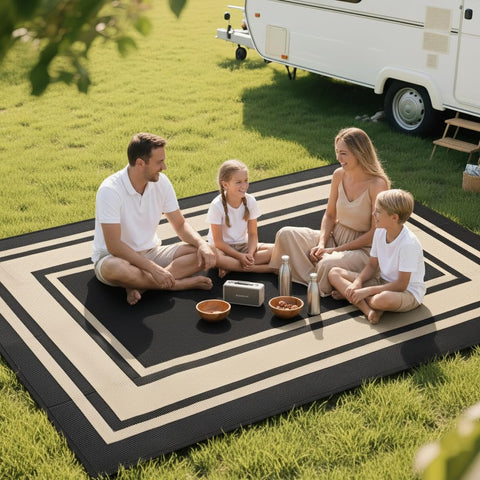 RURALITY alfombra junto a objetos para comparar tamaño real