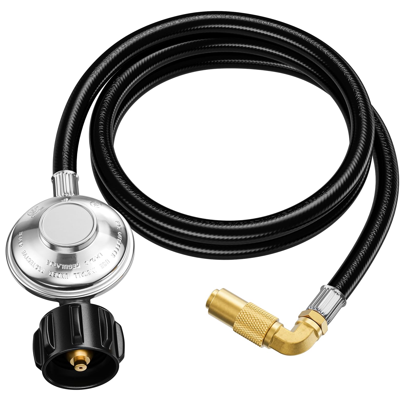 Rushare frontal mostrando el adaptador y ahorro al usar tanque grande