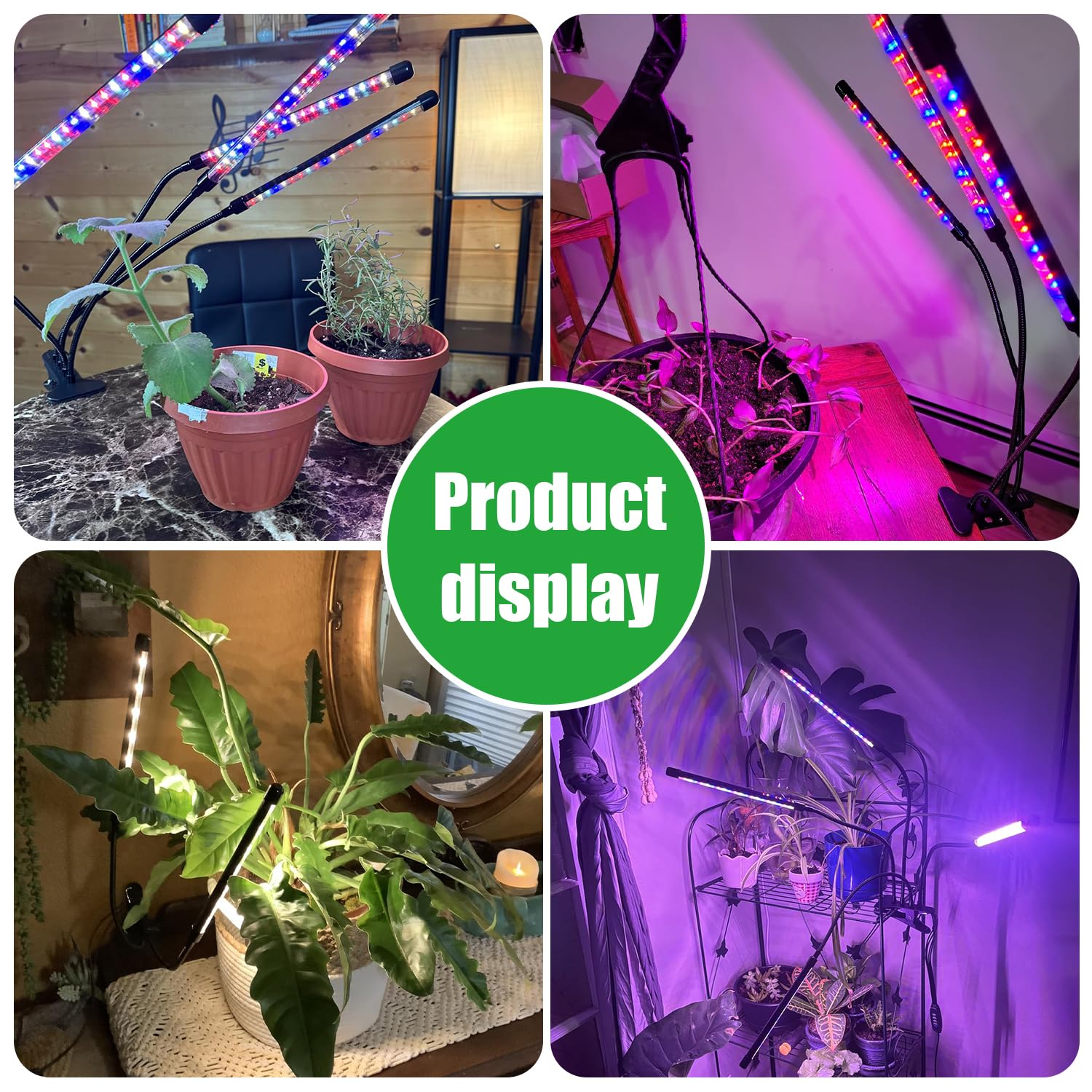 RWNTAO lámpara en ambiente doméstico creando luz natural suplementaria