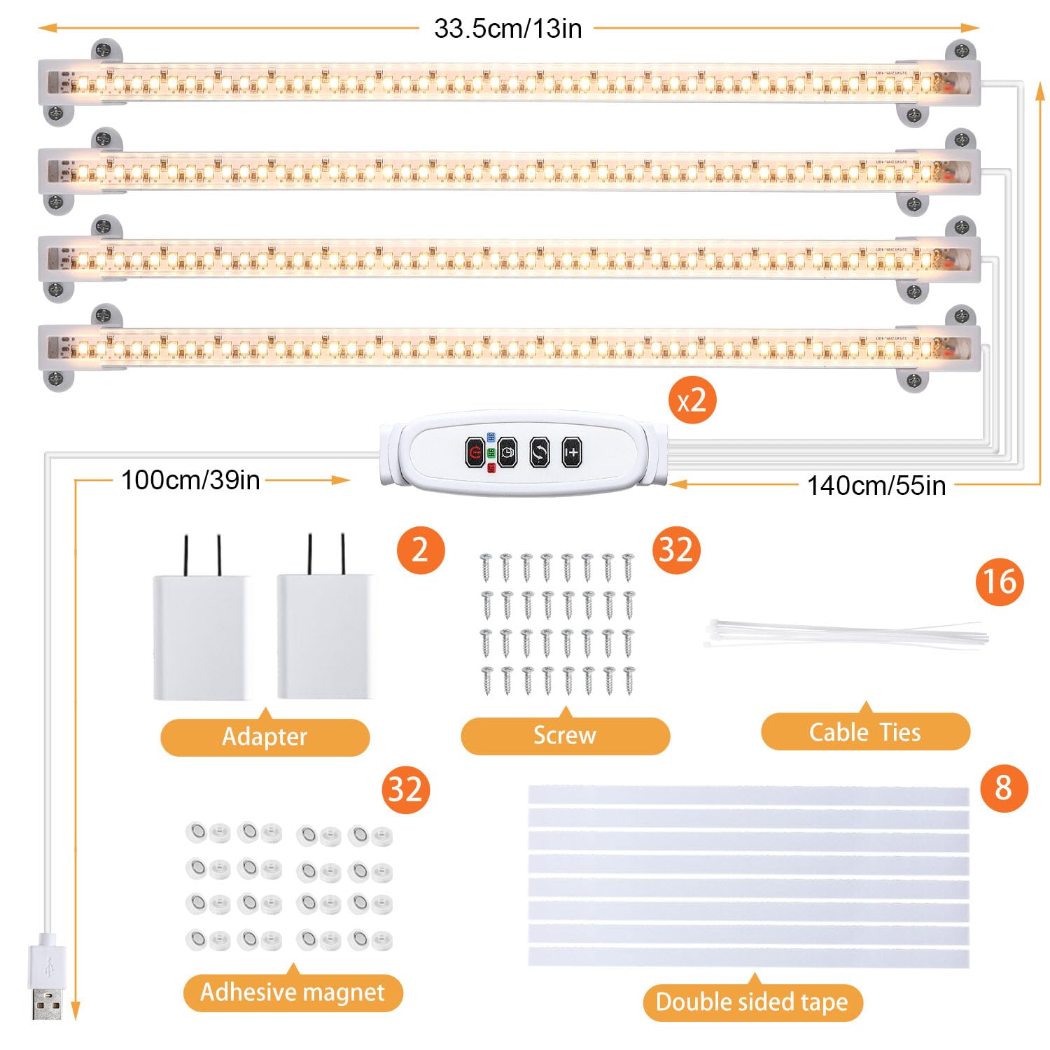 RWNTAO cable largo extendido para mayor alcance en colocación