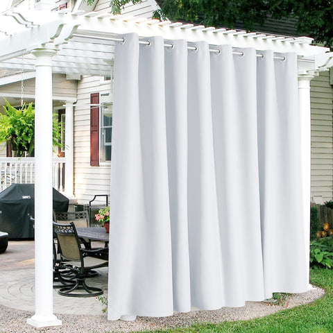 RYB HOME cortina exterior frontal mostrando cobertura y estilo