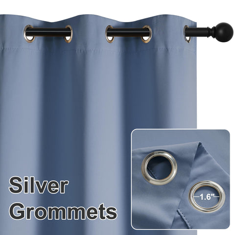 RYB HOME detalle de ojales metálicos mostrando montaje sencillo y seguro