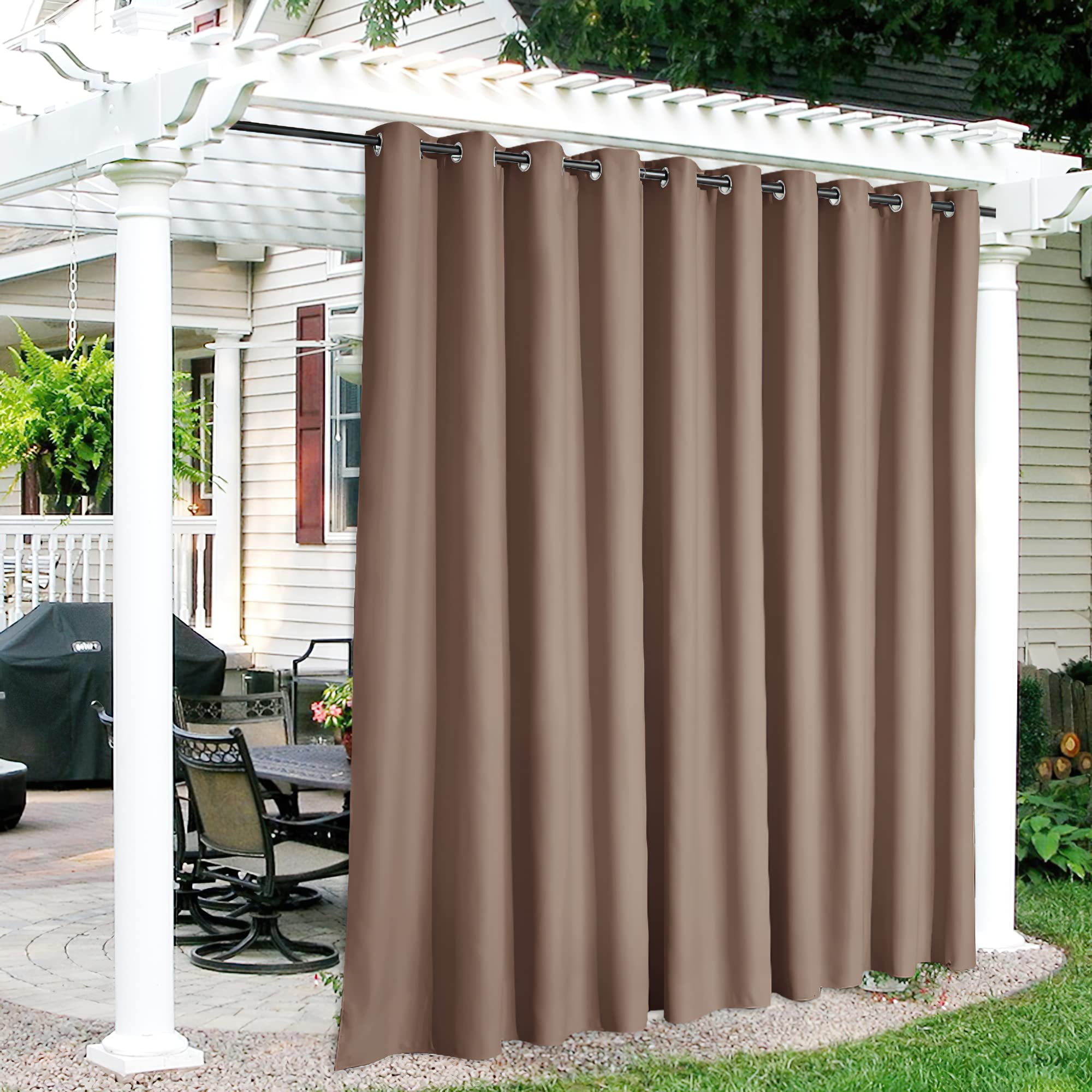 RYB HOME panel frontal mostrando diseño y bloqueo solar