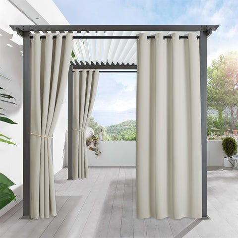 RYB HOME panel frontal natural mostrando privacidad y diseño elegante