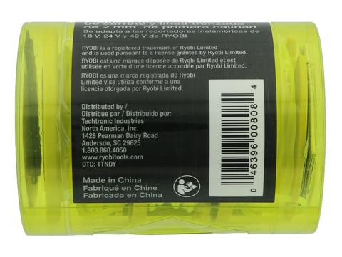 Ryobi pack de tres bobinas listo para reemplazo rápido