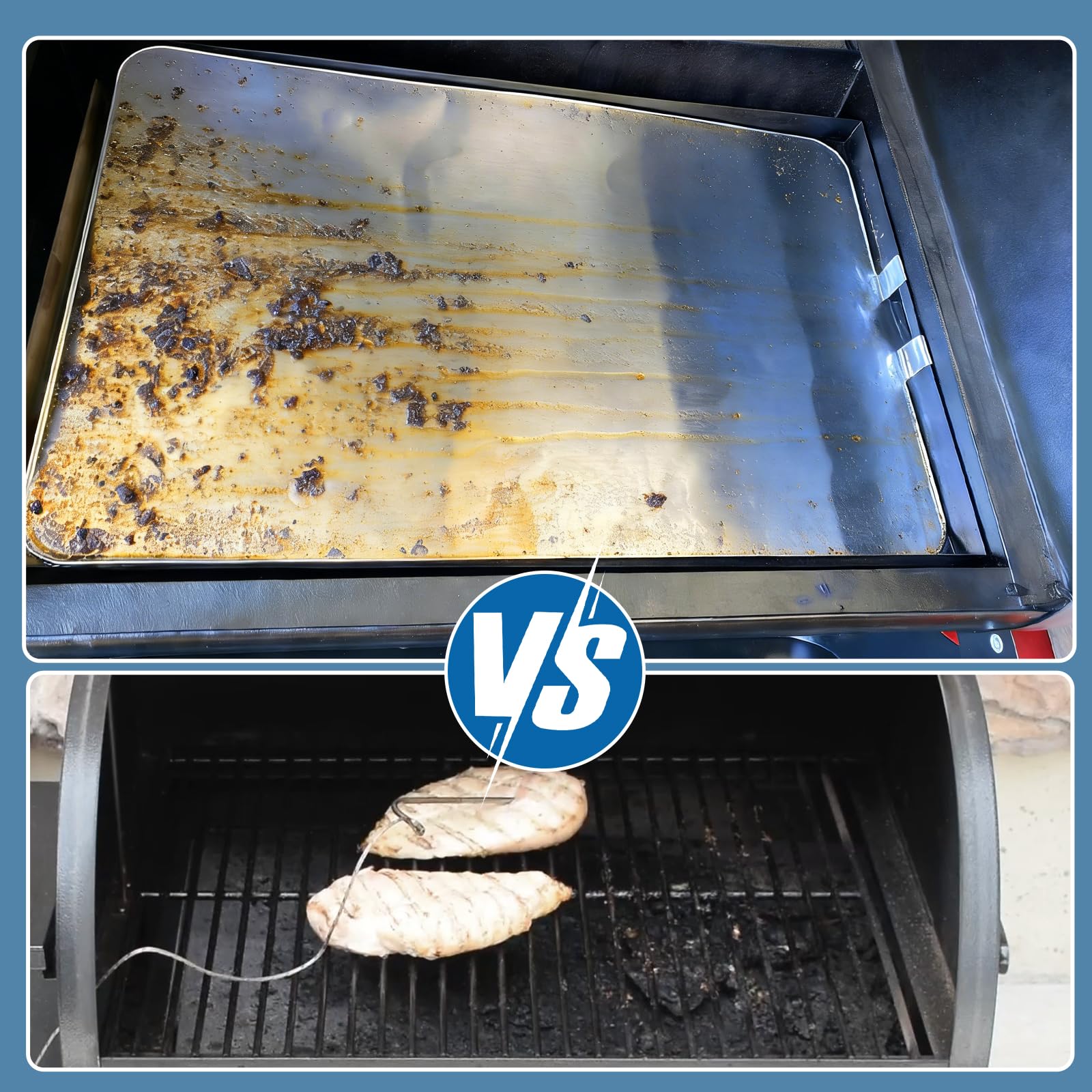 SafBbcue etiqueta mostrando compatibilidad con Traeger Tailgater 20
