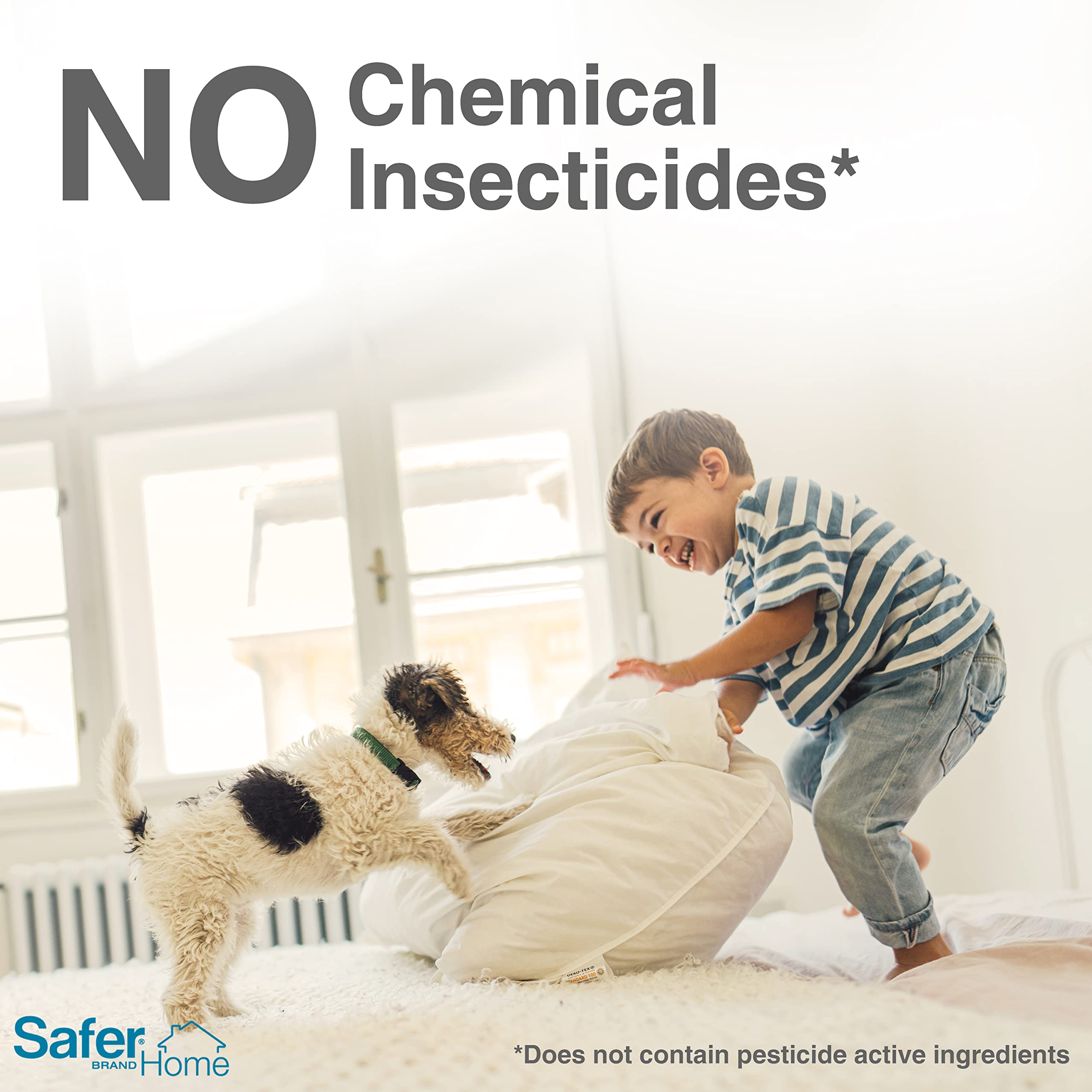 Safer conjunto de estacas desplegadas listo para instalar en macetas