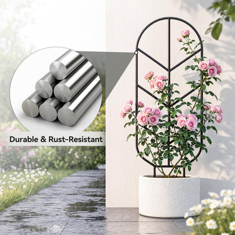 saffruff instalado en un balcón con plantas, optimiza espacio exterior y orden