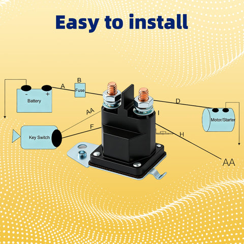 Saiyugty solenoide en caja listo para instalar y usar rápidamente