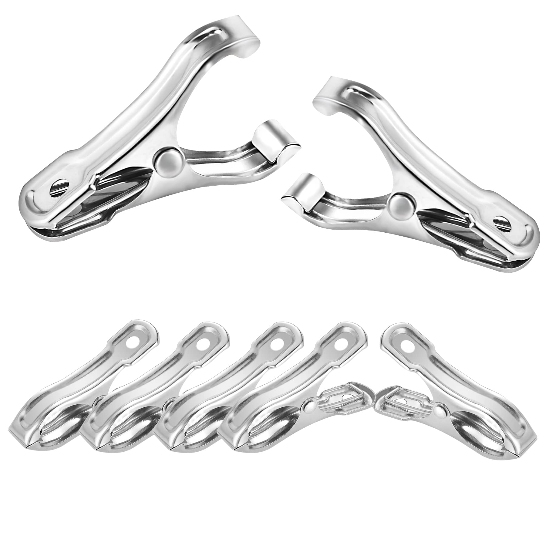 Samhopo paquete frontal 80 clips resistente para fijar cobertores