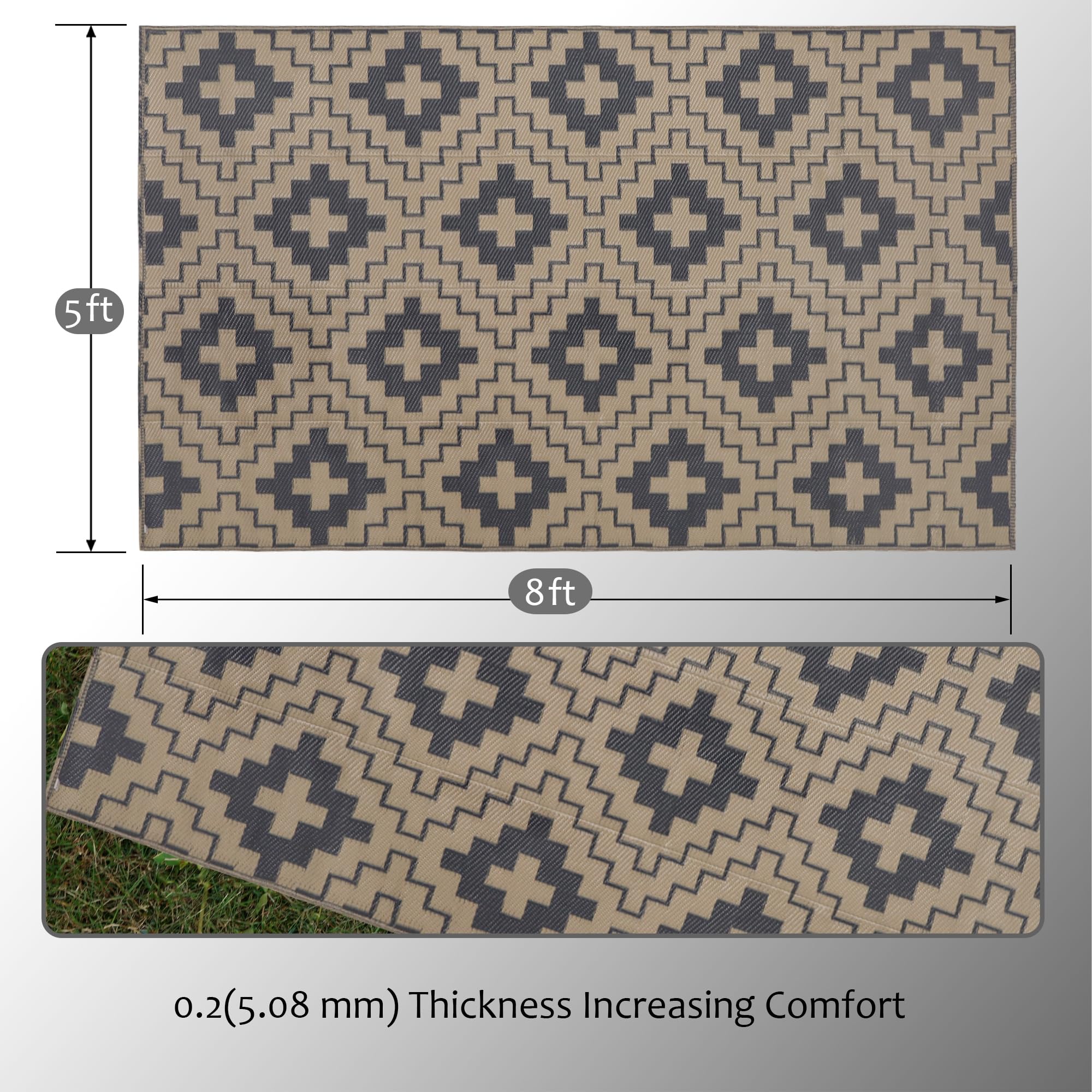 SAND MINE primer plano de textura plástica que destaca durabilidad y confort