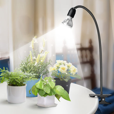 SANSI lámpara en un estudio con plantas mostrando luz natural simulada