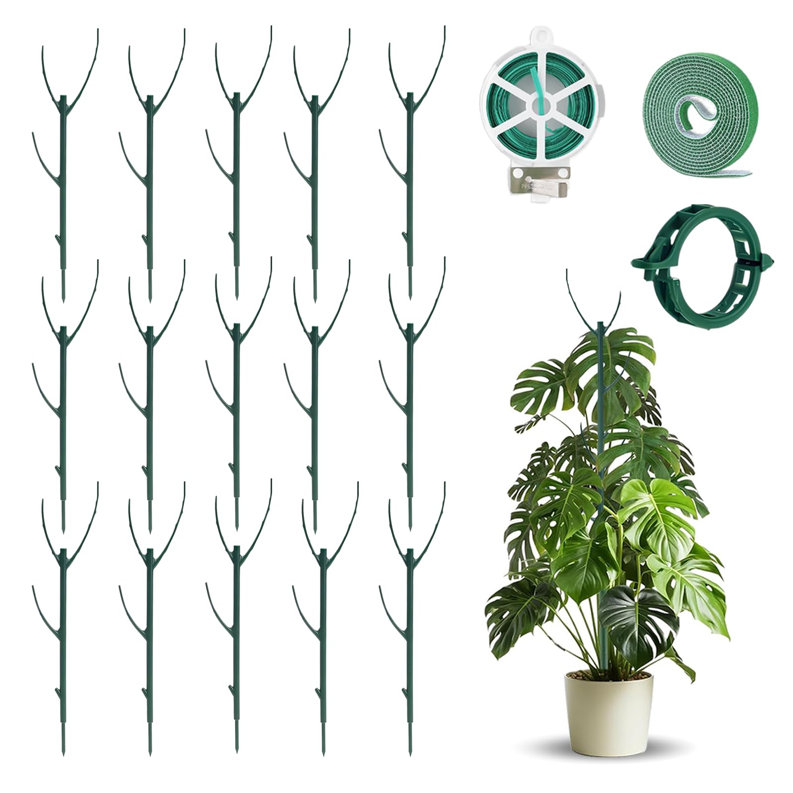sanzkjic poste frontal empaquetado mostrando kit completo y solución práctica