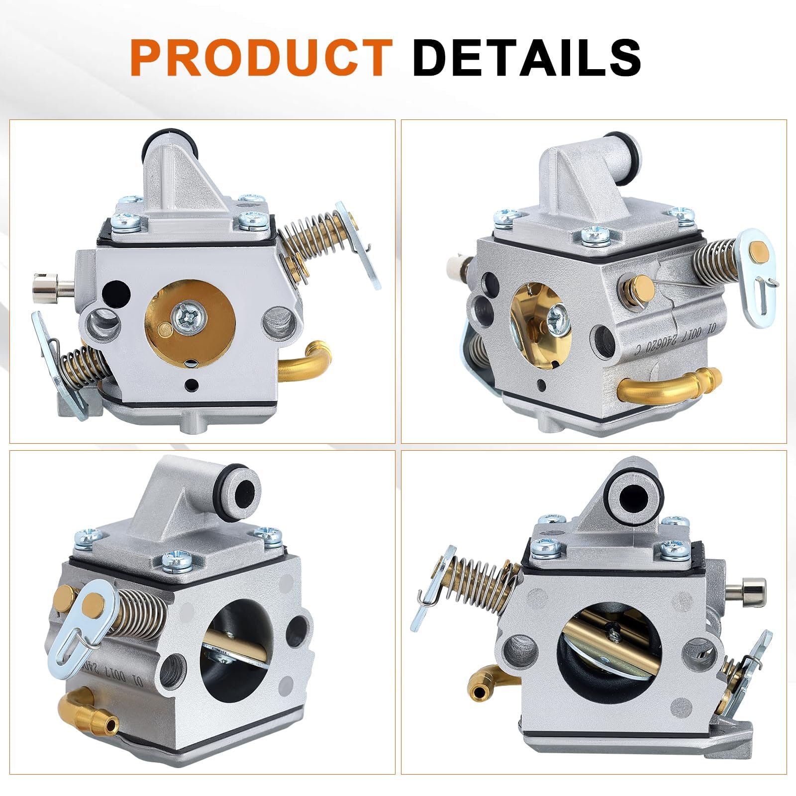 Savior carburador instalado en motosierra Stihl demostrando compatibilidad