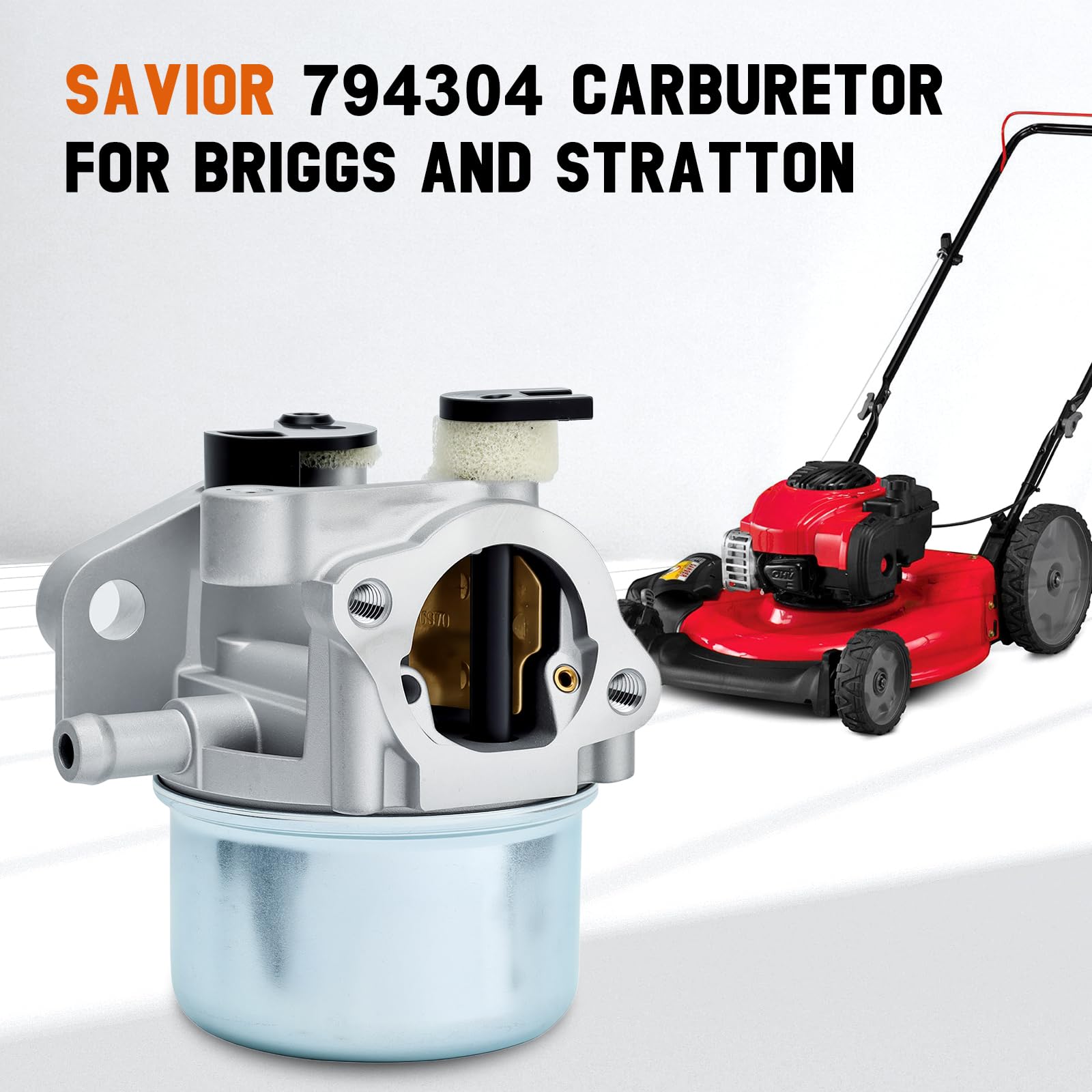 Savior instalado en cortacésped, restaura funcionamiento del motor