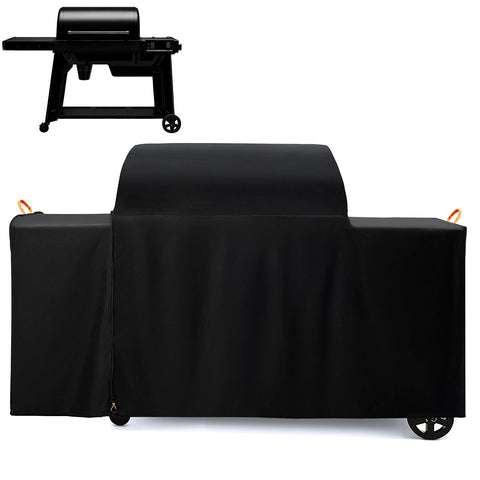 SCAUSY funda frontal para Traeger Woodridge protege la parrilla de lluvia