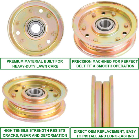 SCBHWJ polea junto a regla para comparar diámetro exterior 4"
