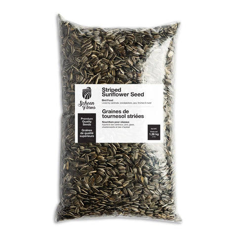Schoen Farms bolsa frontal mostrando marca y tamaño 3 lb, práctico para almacenamiento