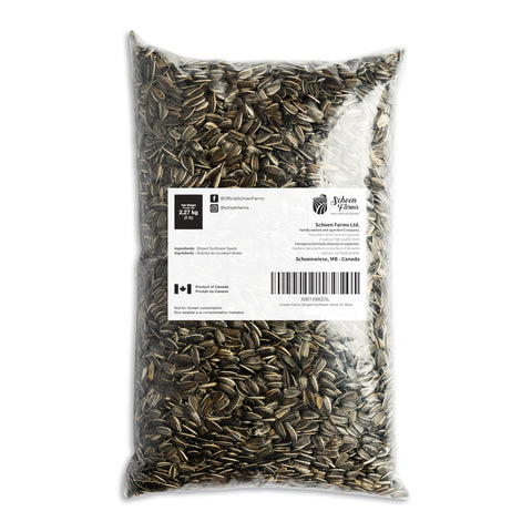 Schoen Farms textura de semillas peladas en detalle que indica calidad energética