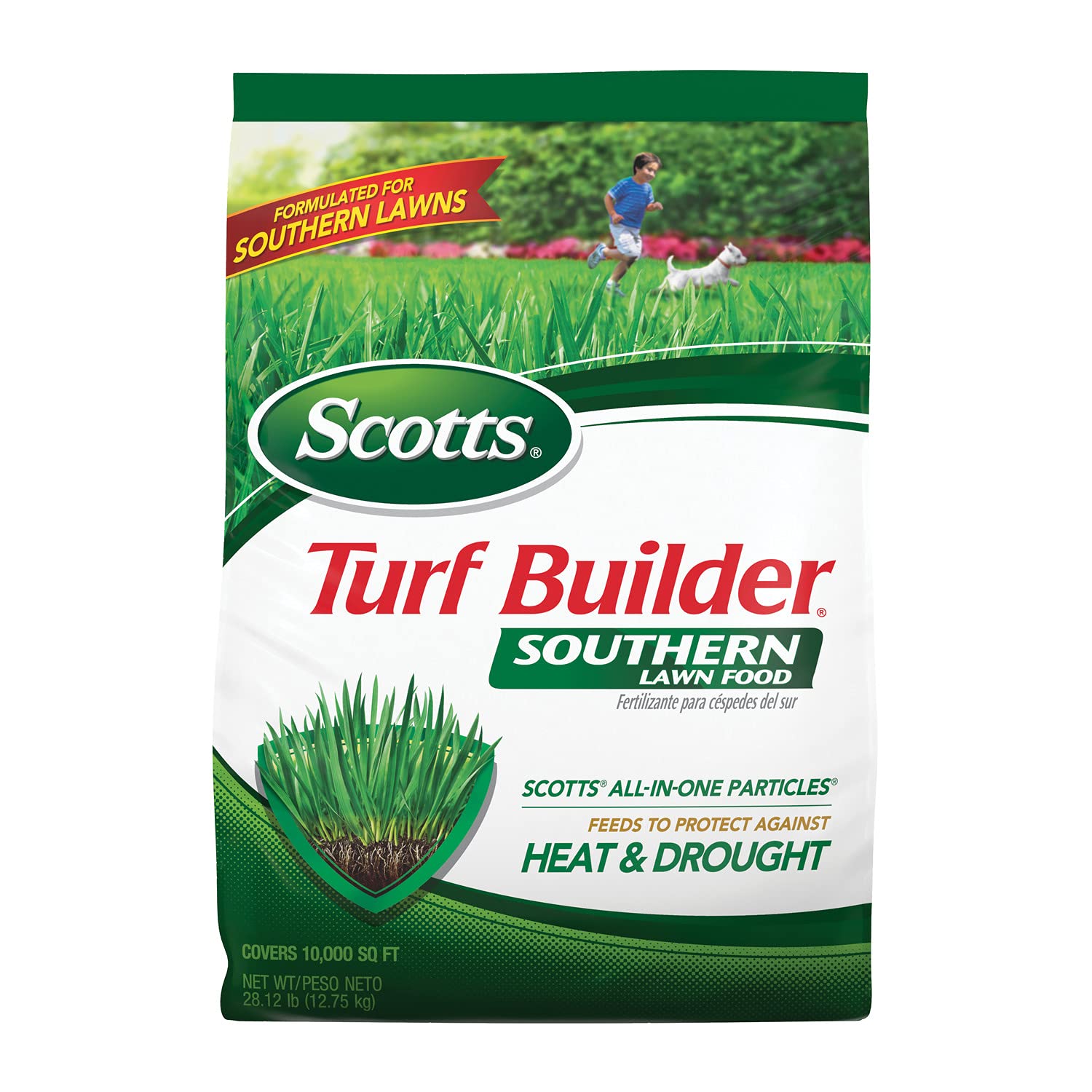 Scotts bolsa frontal mostrando cobertura y uso fácil