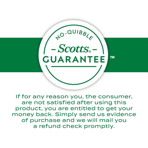 Scotts Halts grupo de beneficios destacando protección estacional del césped
