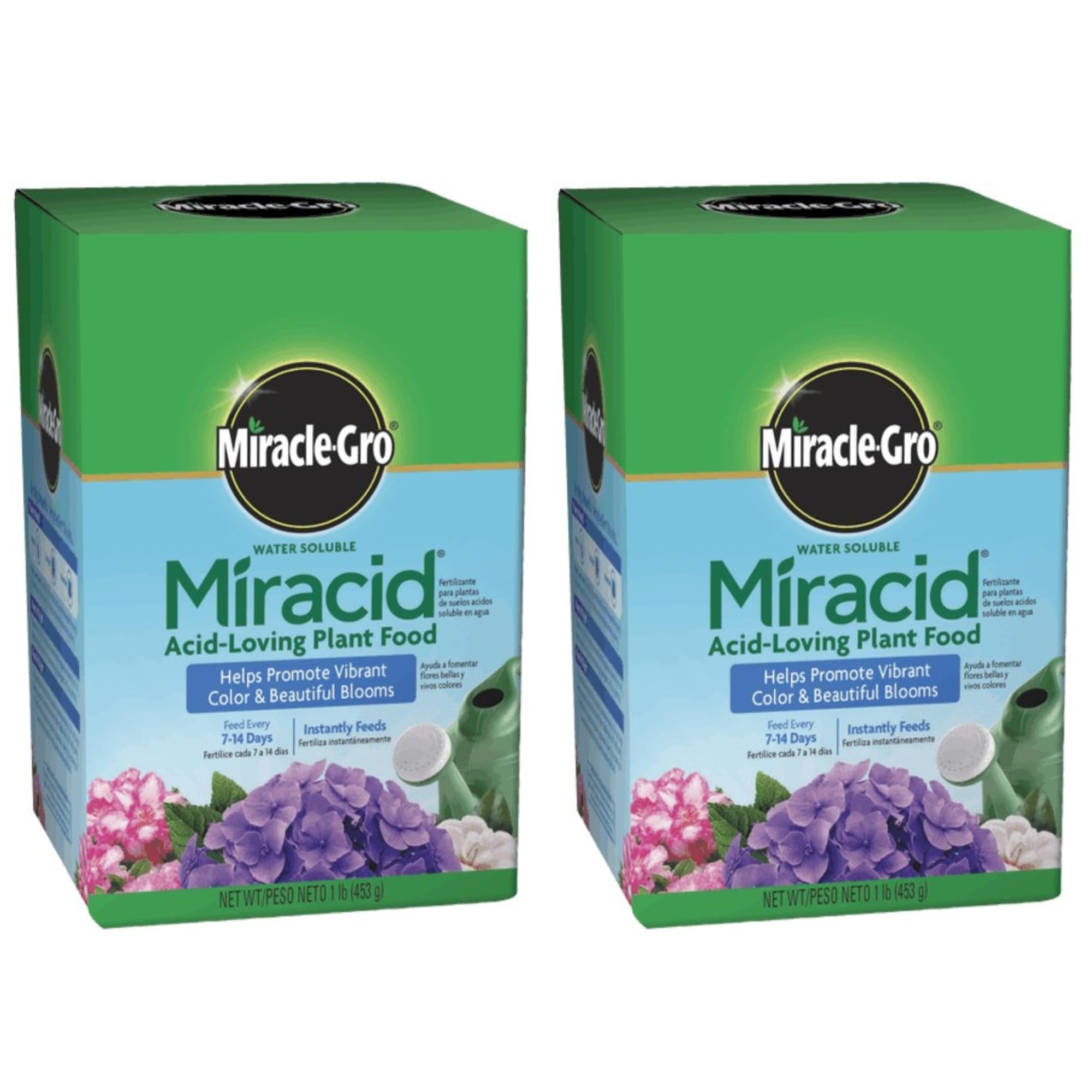 scotts miracid frente del empaque mostrando la marca y beneficio de nutrición rápida