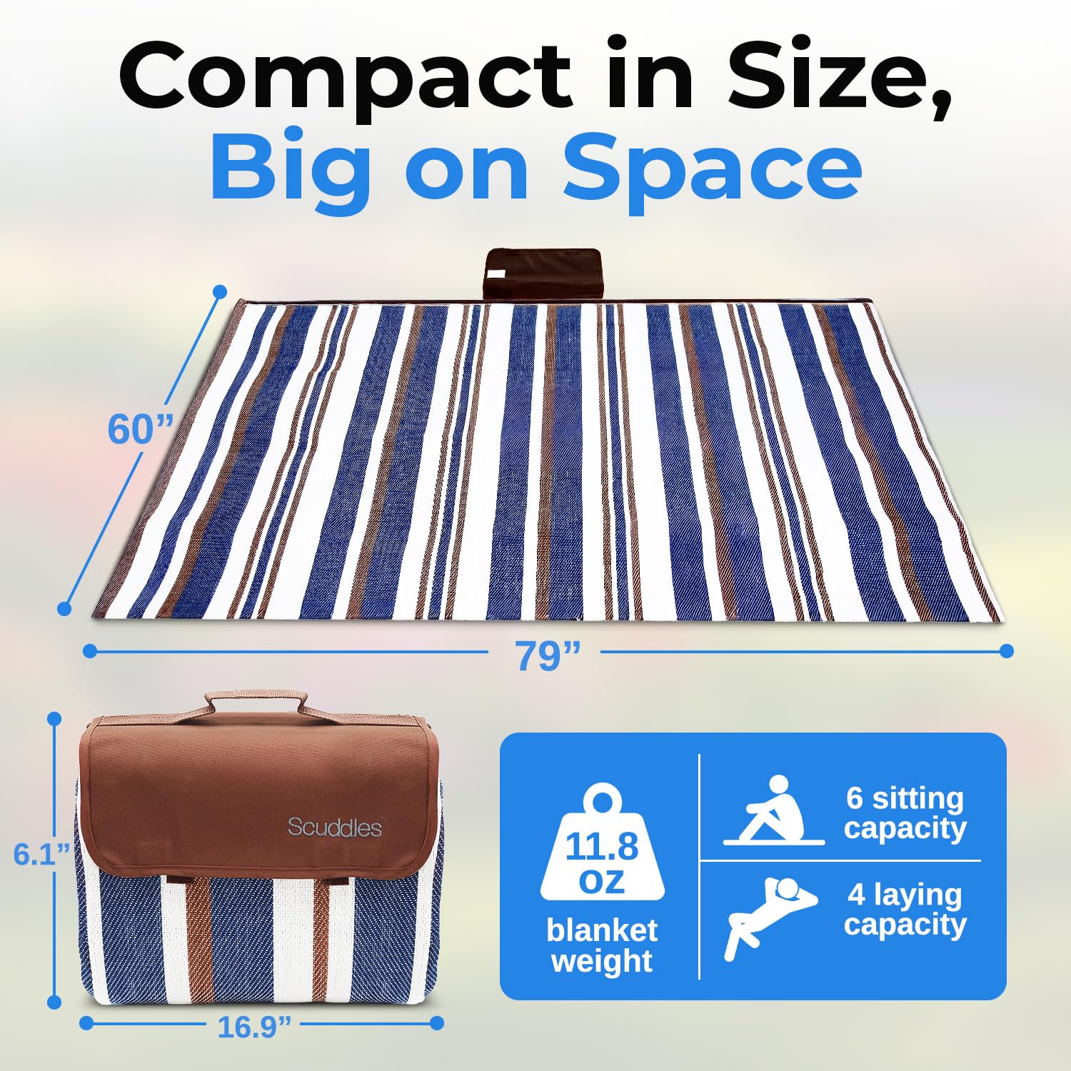 scuddles base PEVA impermeable que protege contra humedad