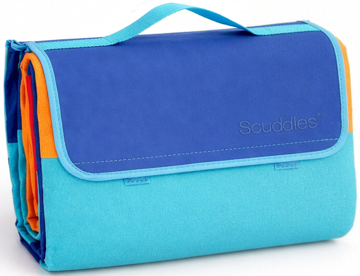 scuddles manta frontal plegada fácil de llevar y almacenar