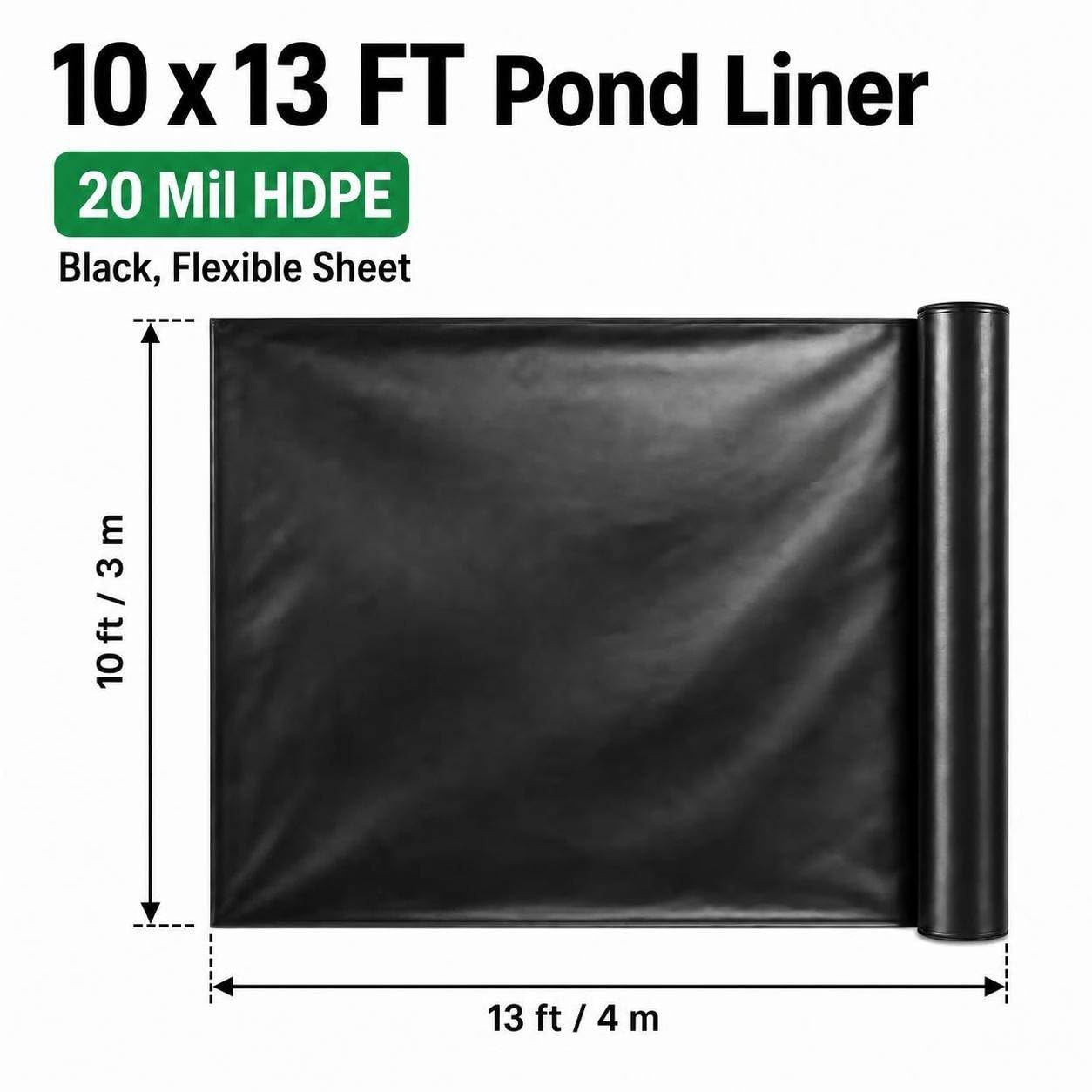 SDLDEER primer plano de la textura HDPE que muestra resistencia