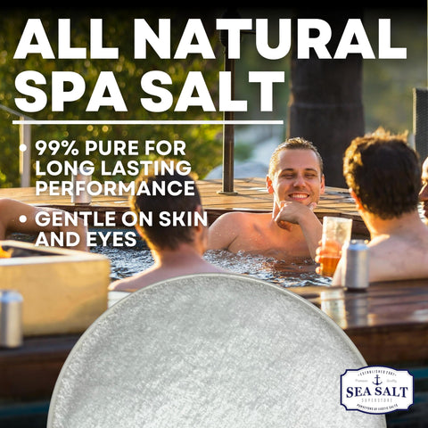 Sea Salt Superstore textura granular disolución rápida y uniforme