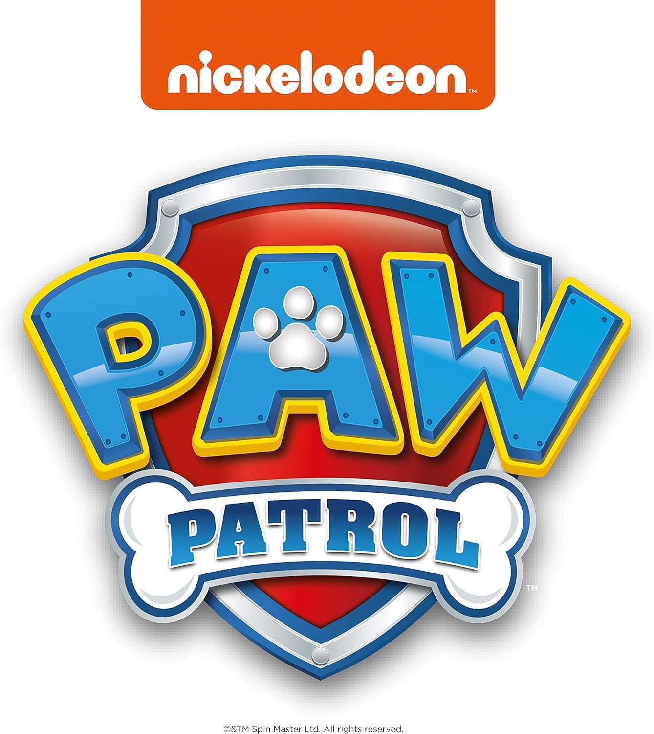 Seasons Paw Patrol estacas metálicas insertadas en figura, instalación segura