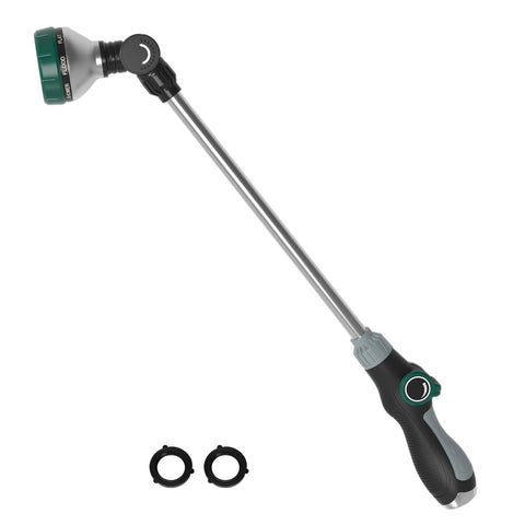 Seatern varita frontal mostrando longitud y forma ergonómica, facilita riego alto