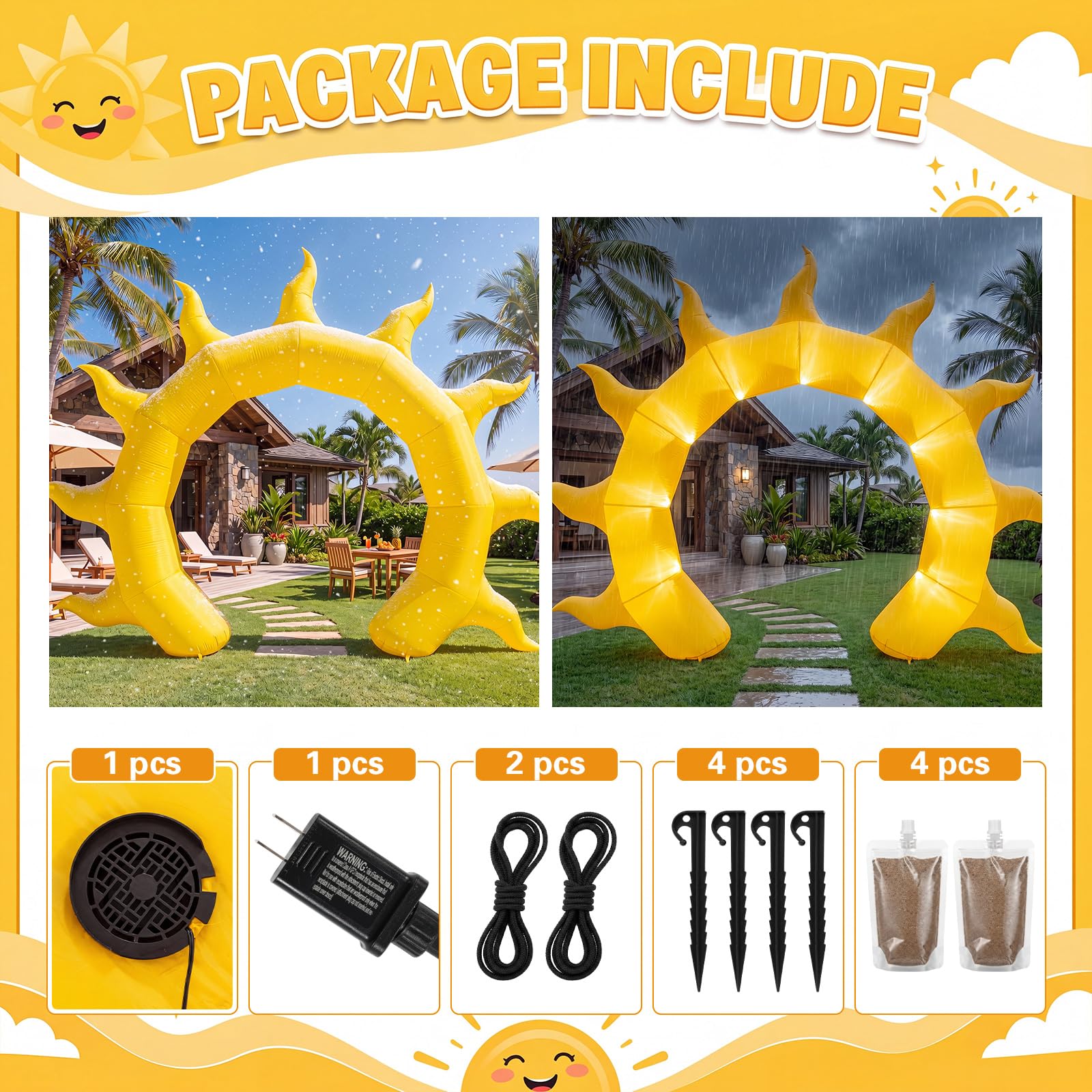 Seenelling soplador integrado y accesorios listos para montaje